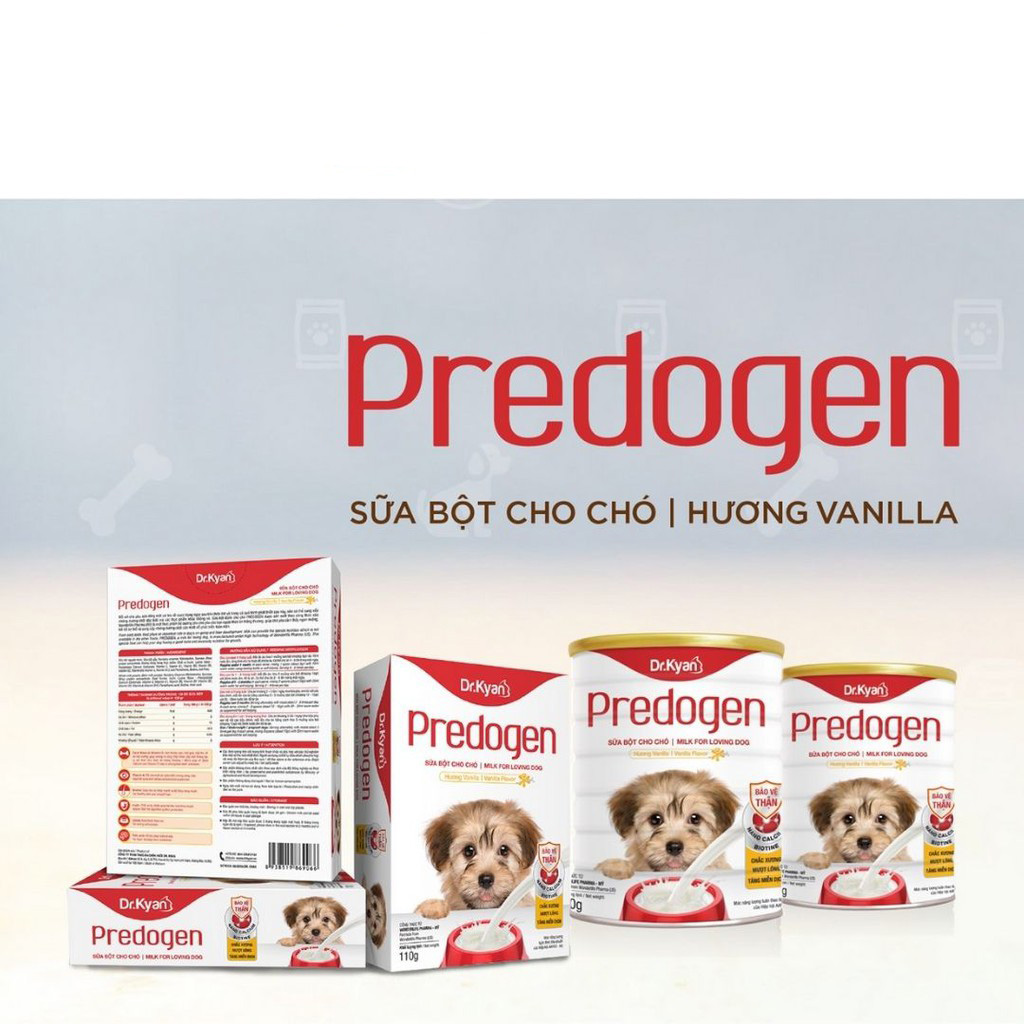Sữa Bột Predogen Dr.Kyan cho Chó - 110g