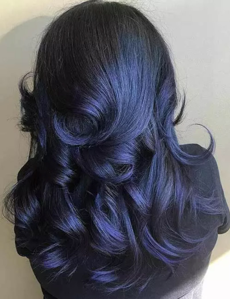 Màu nhuộm tóc nancy xanh dương đen sẽ tạo nên một phong cách đầy táo bạo và độc đáo. Hãy tham gia khám phá hình ảnh để cùng tìm hiểu thêm về kiểu tóc này nhé.