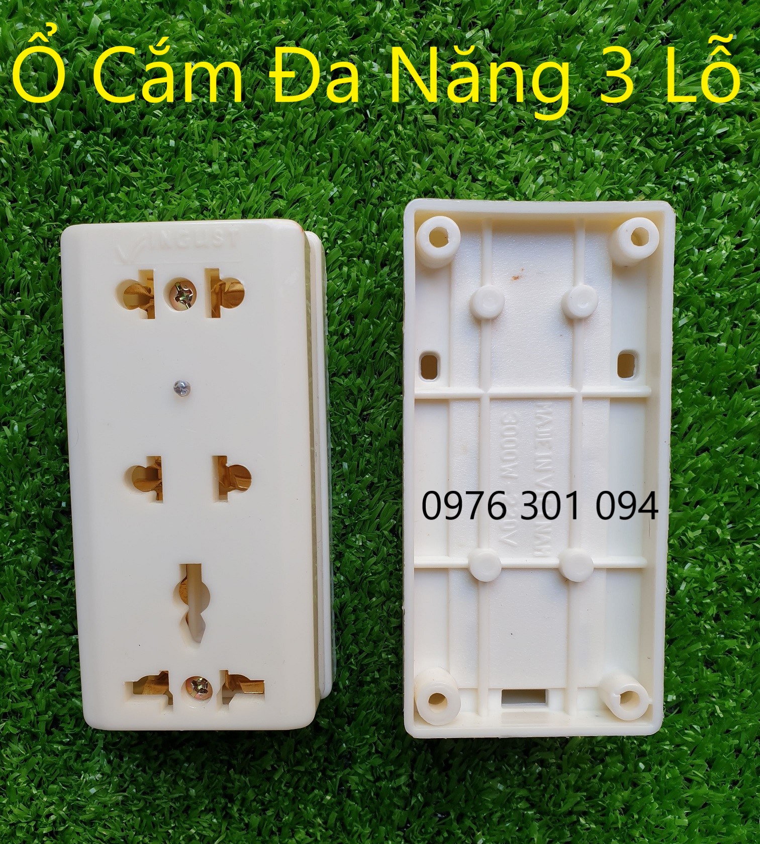 [COMBO 2 ] Ổ Cắm 3 Lỗ Không Dây Giá Rẻ