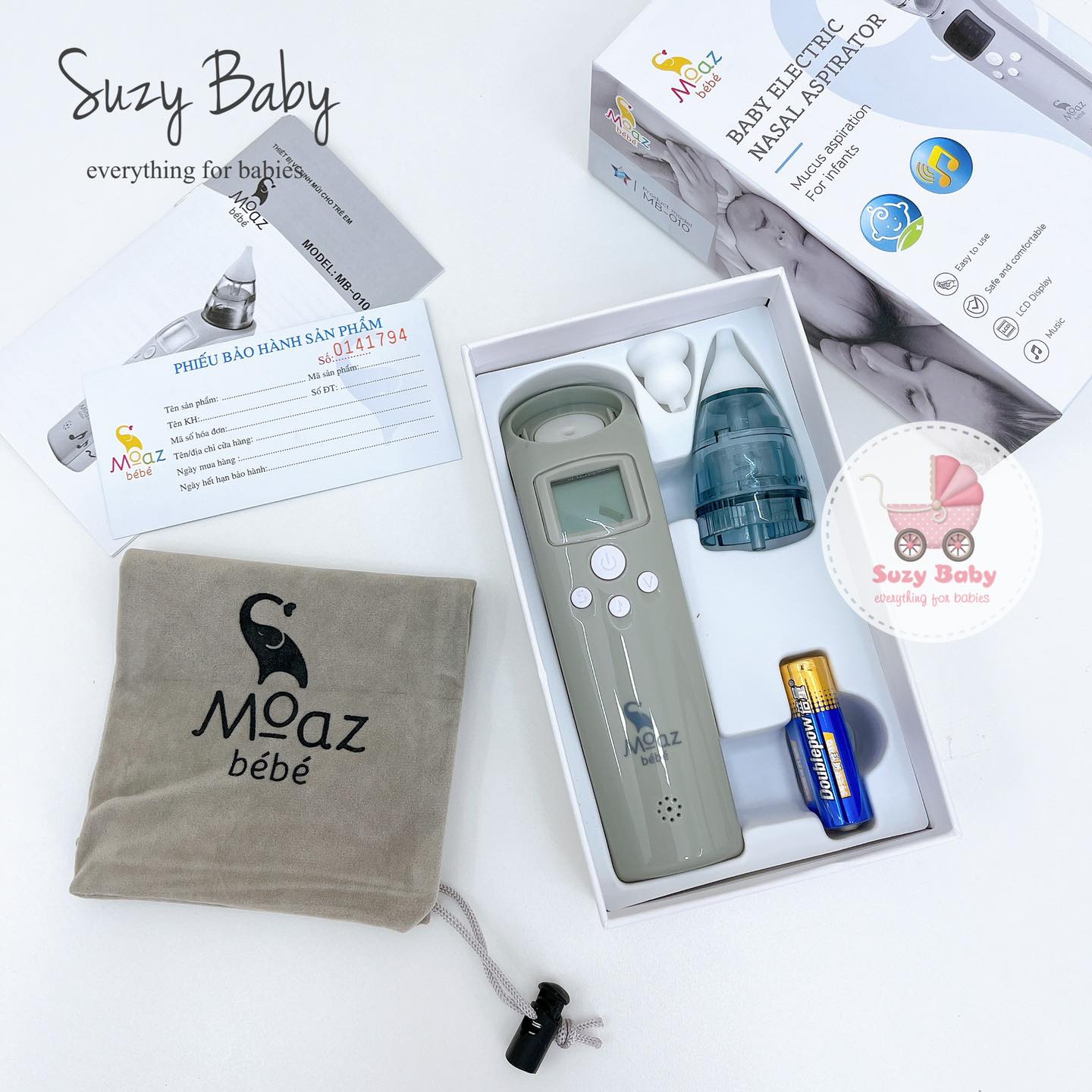 Nasal aspirator Moaz Bebe