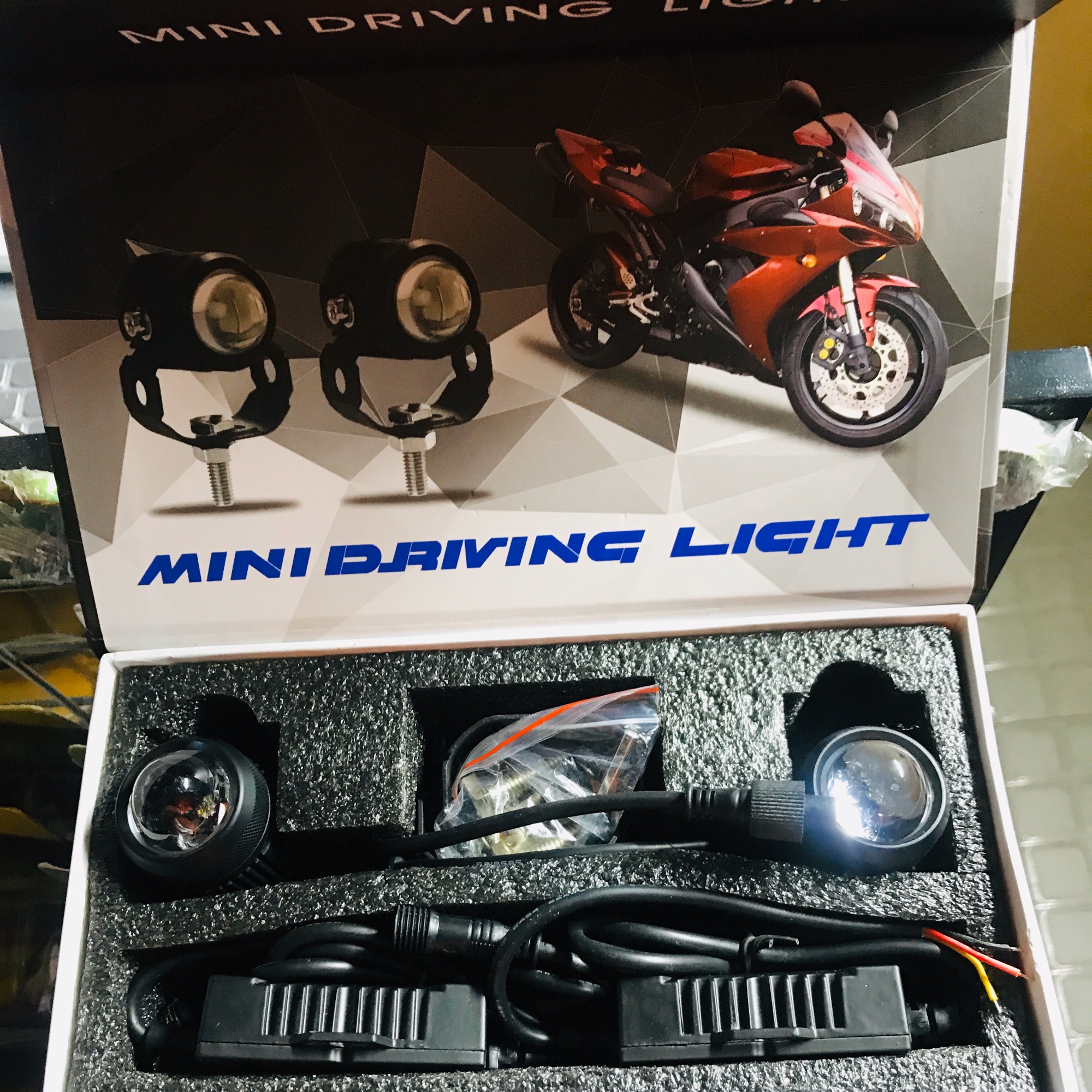 [HCM]Đèn led bi cầu mini