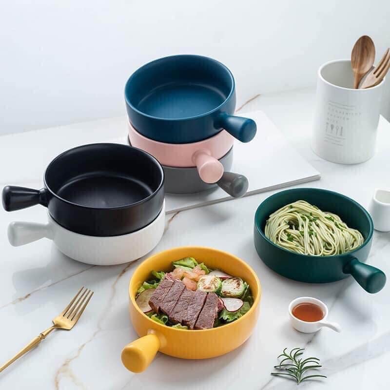 Bát sứ có tay cầm