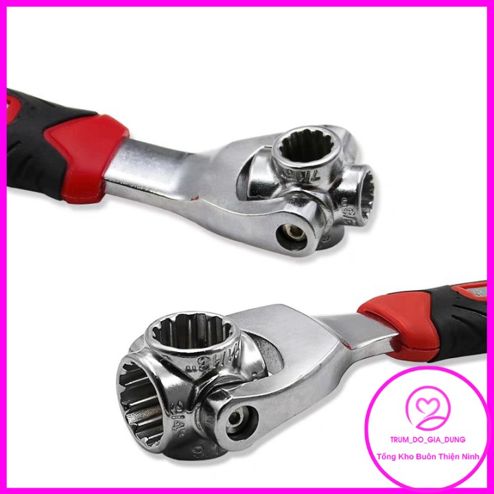 Bộ cờ lê đa năng 8 đầu xoay 48 chức năng