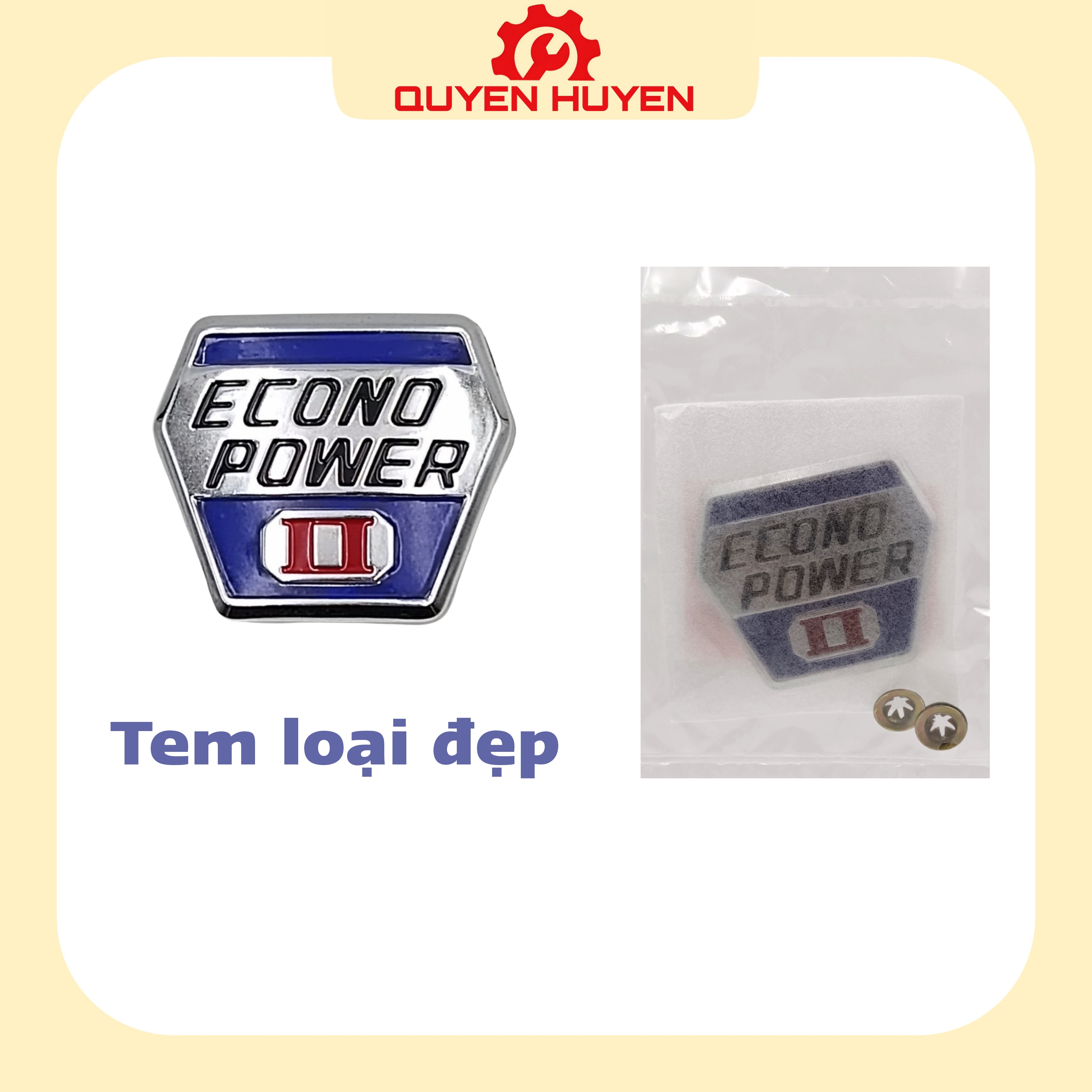 Tem quả đào - Tem yếm dành cho xe Dream Thái