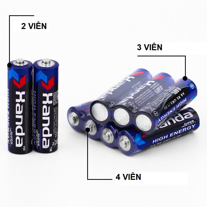 Pin tiểu pin đũa 2a 3a HANDA aa aaa 1.5v