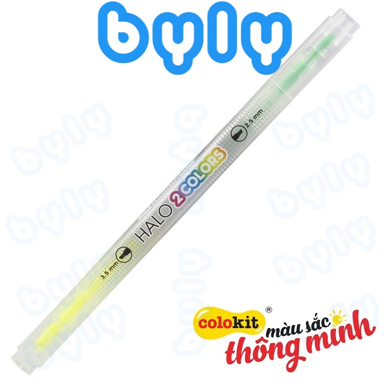 Ship hoả tốc - Bút dạ quang đánh dấu dòng 2 màu Thiên Long Colokit HL-C01 - ByLy Store