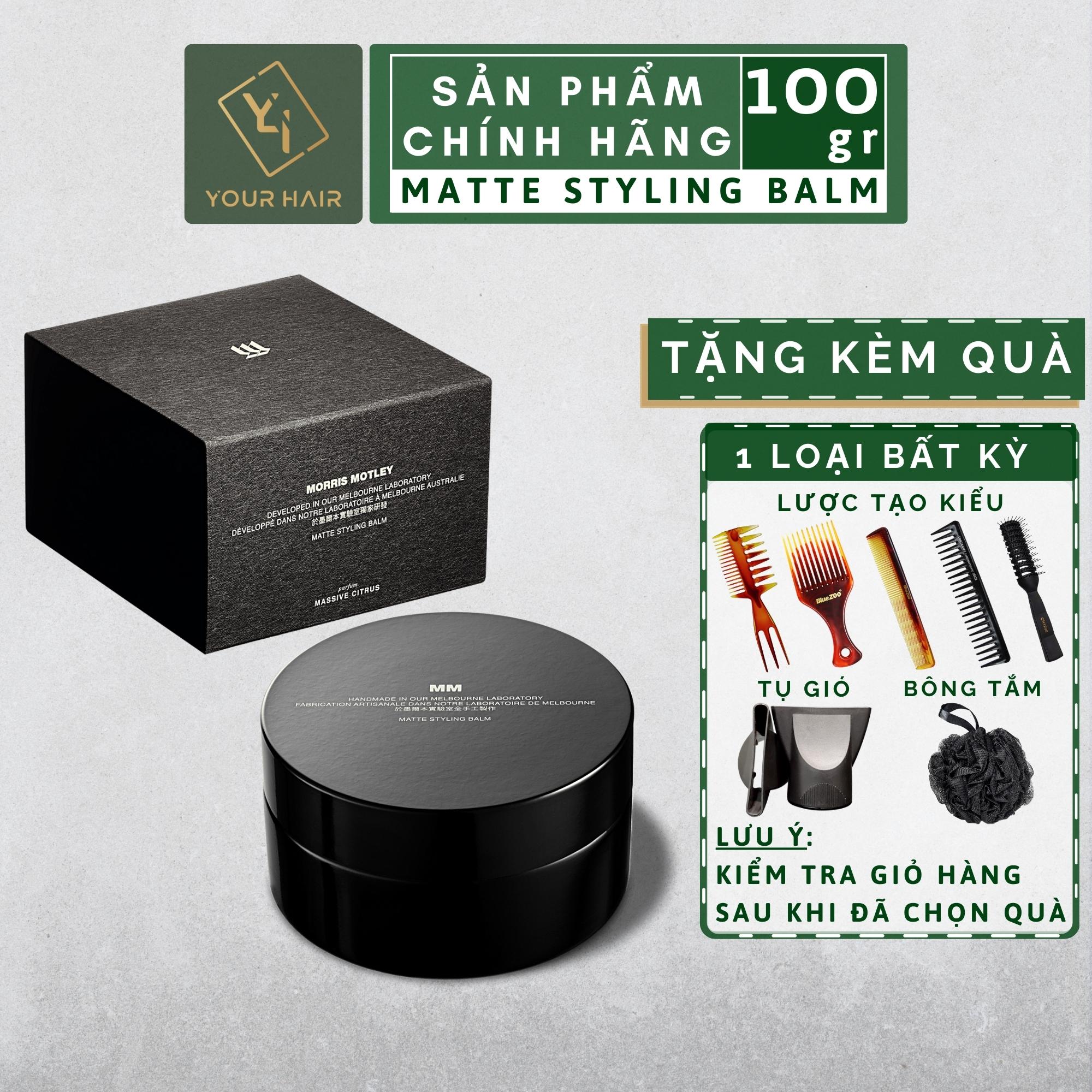 Sáp vuốt tóc Morris Motley Matte Styling Balm - 100g