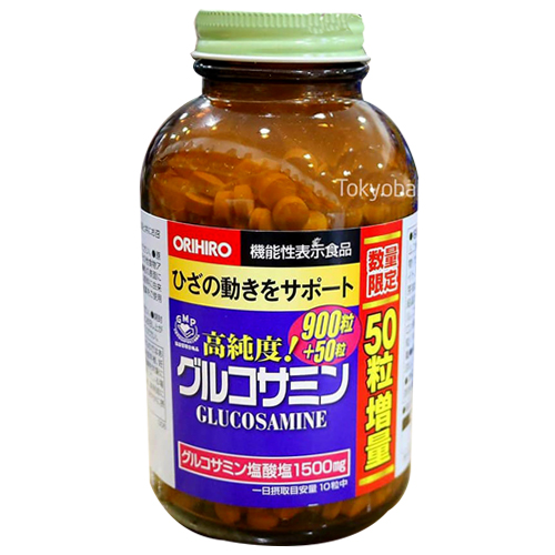[CHÍNH HÃNG] Viên Uống Tăng Cường Chắc Khỏe Xương Khớp Glucosamine Orihiro Nhật Bản 1500mg (950 viên)