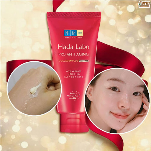 [HCM]SỮA RỬA MẶT CHỐNG LÃO HÓA HADA LABO PRO ANTI AGING (80G)