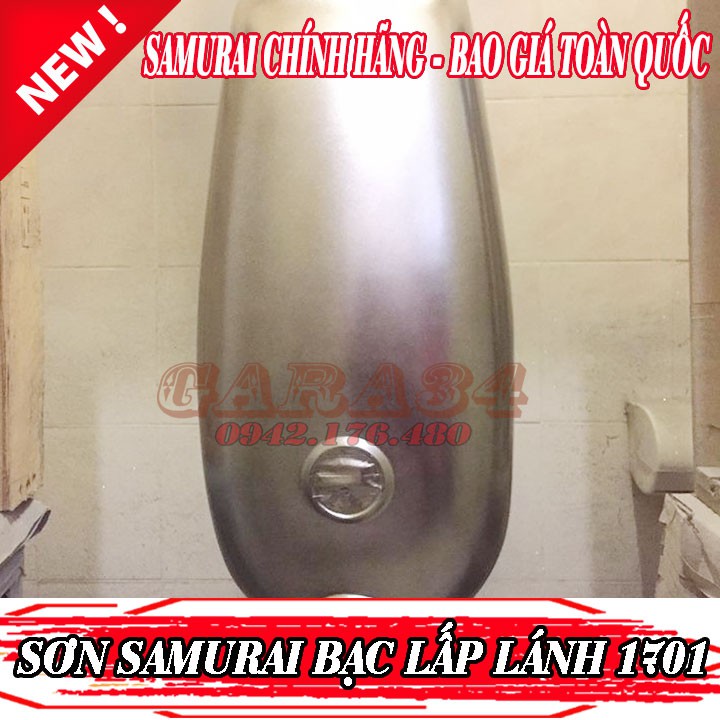 [HCM]COMBO SƠN SAMURAI MÀU BẠC LẤP LÁNH 1701
