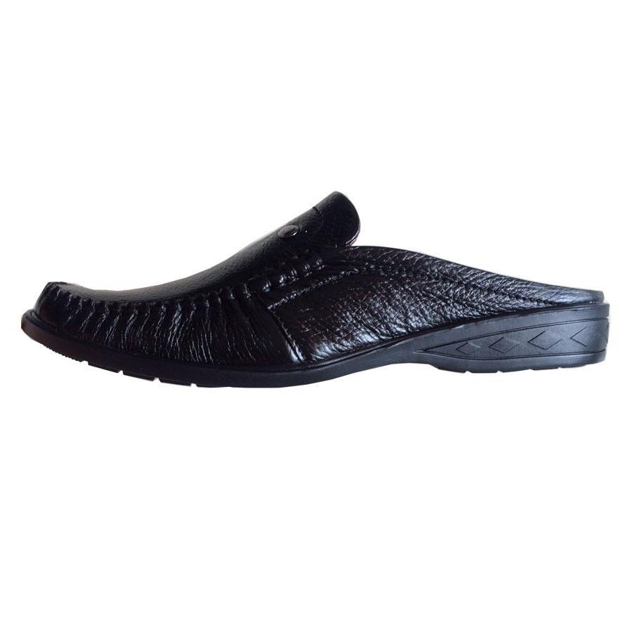 Dép nam bít mũi da bò cao cấp THBM068