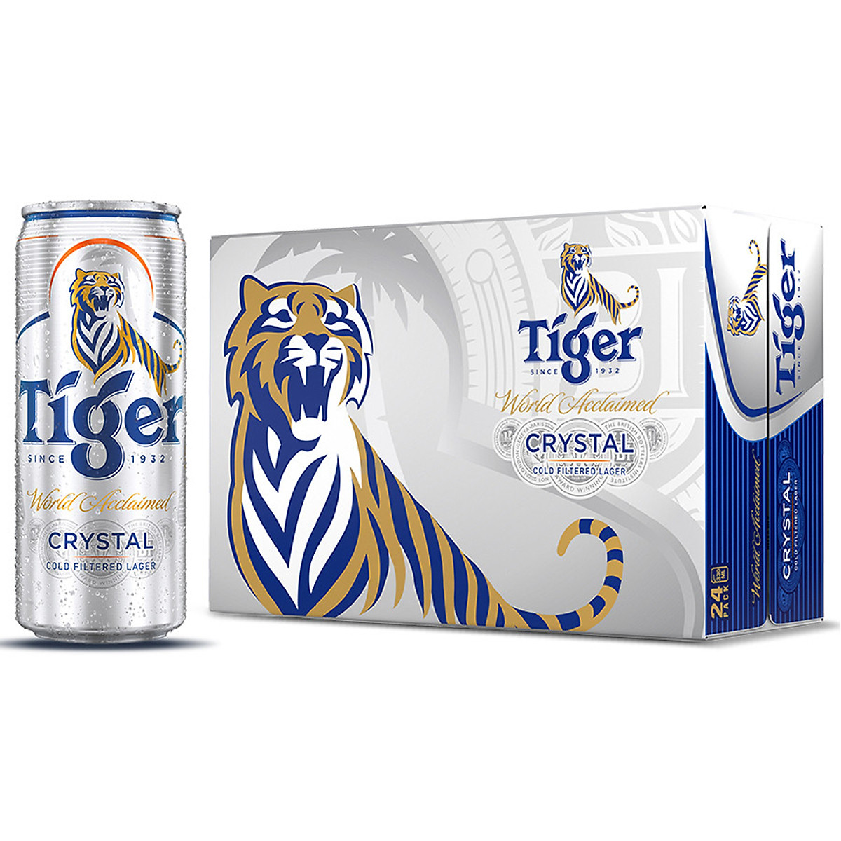 Bia Tiger Crystal 330ml