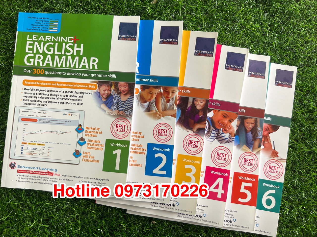 Learning English grammar - Trọn bộ 6 cuốn ( Nhập khẩu)