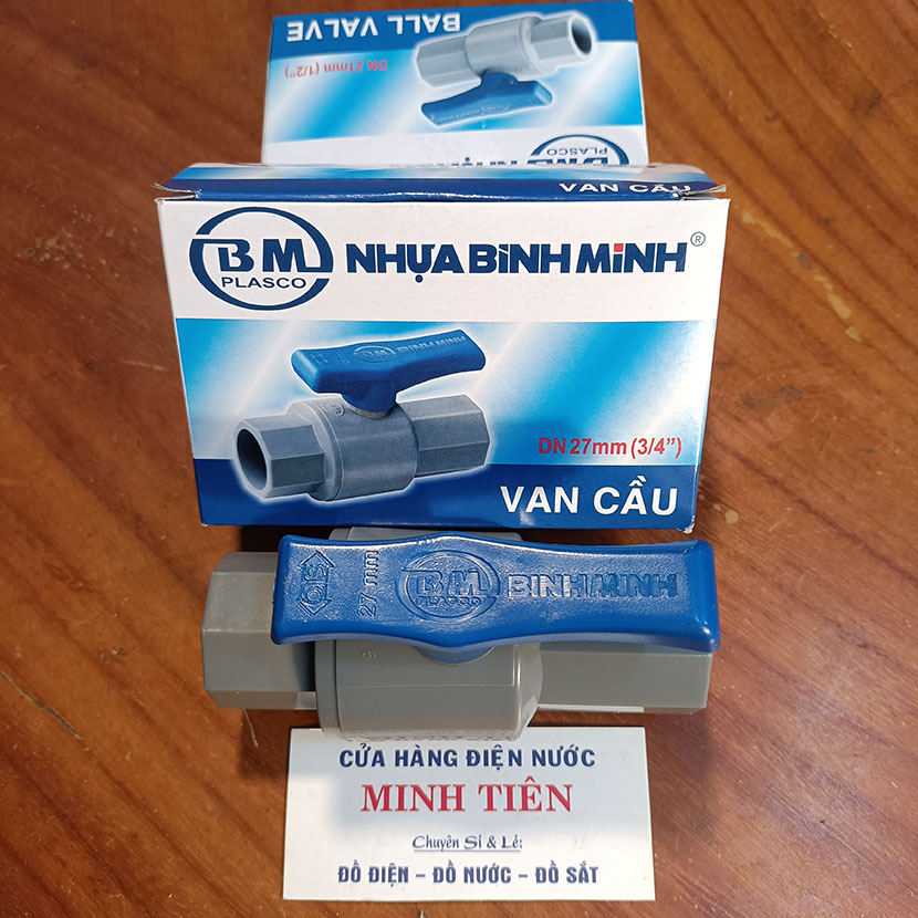 Van khóa nước/Van cầu Bình Minh ∅21/ ∅27/ ∅34/ ∅42/ ∅49