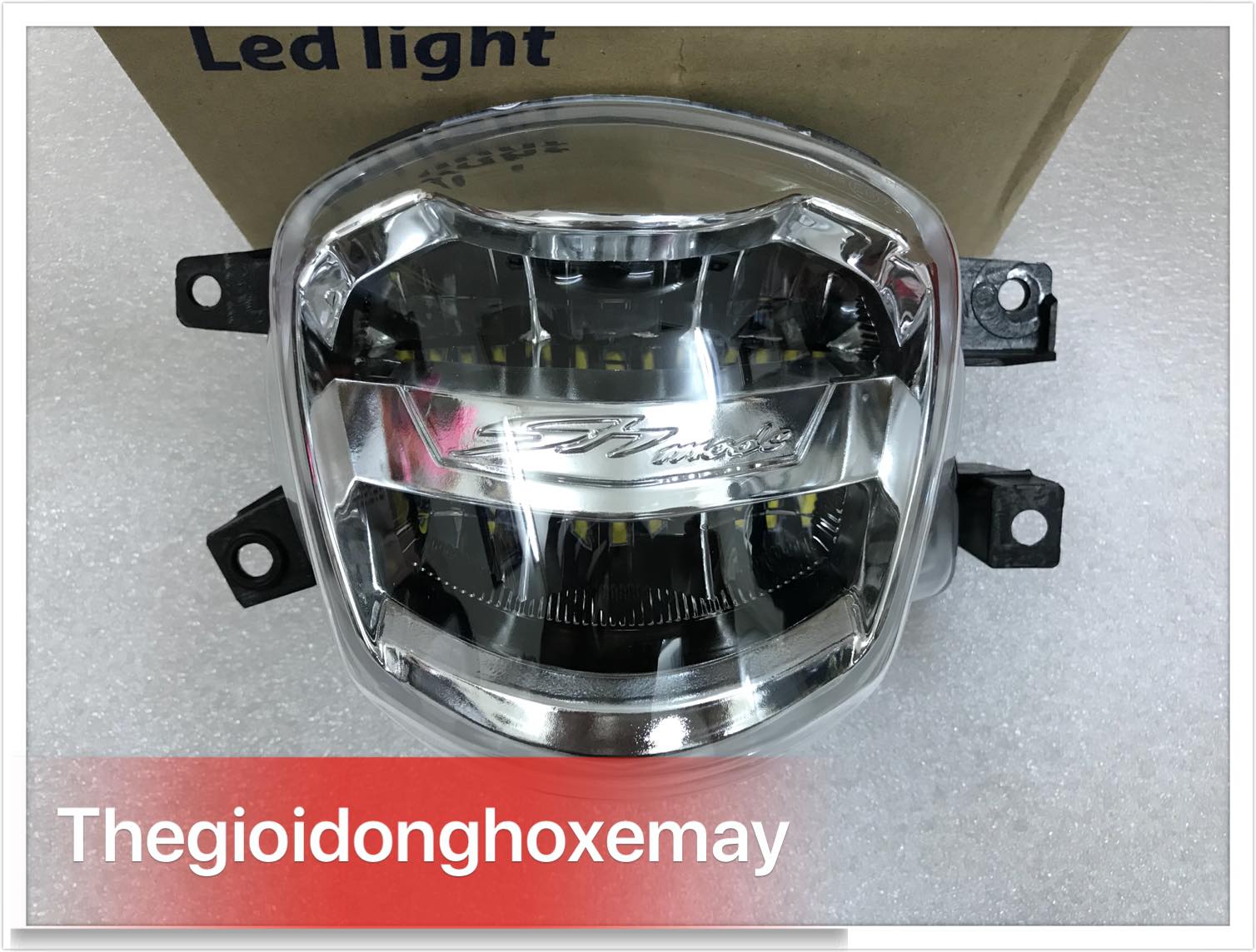 Đèn Pha Led 2T Cao Cấp LedLights Cho Xe SH MODE