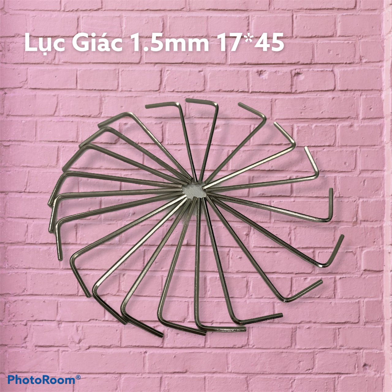 Lục giác 1.5mm (dài 17*45mm , 1.5ly )