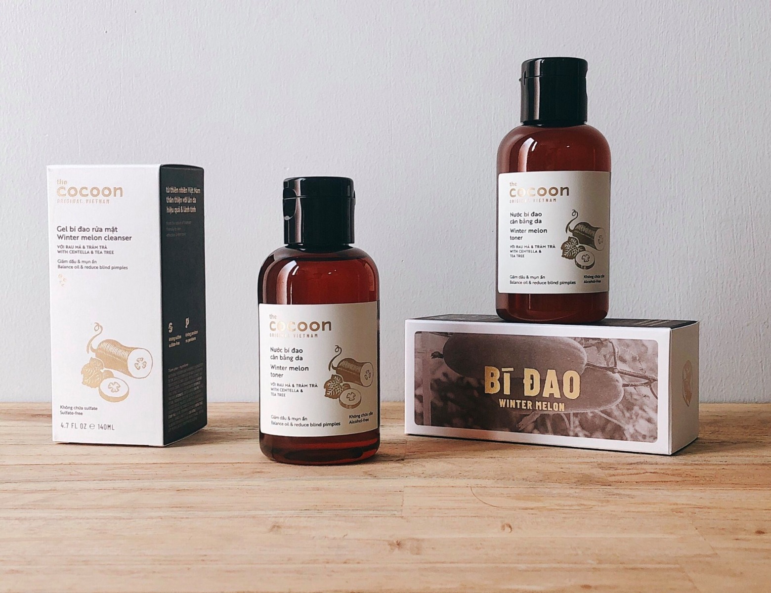 Gel rửa mặt bí đao Cocoon vietnam 140ml