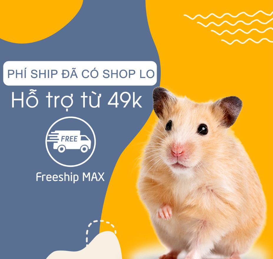 Lồng mặt hề full phụ kiện cho hamster