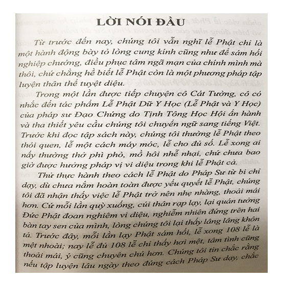 Sách - Lễ Phật Và Y Học