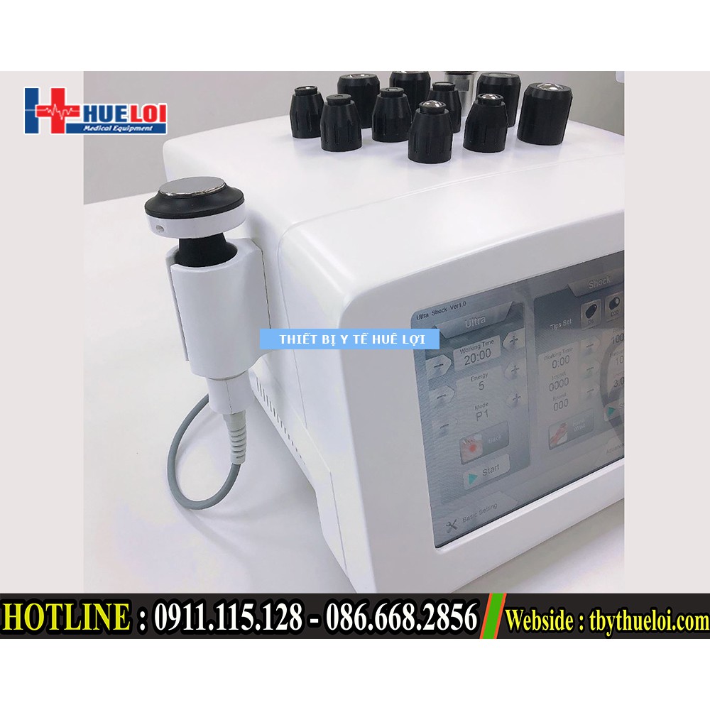 Máy xung kích kết hợp Siêu Âm Liệu (Giá 89.000.000vnđ)