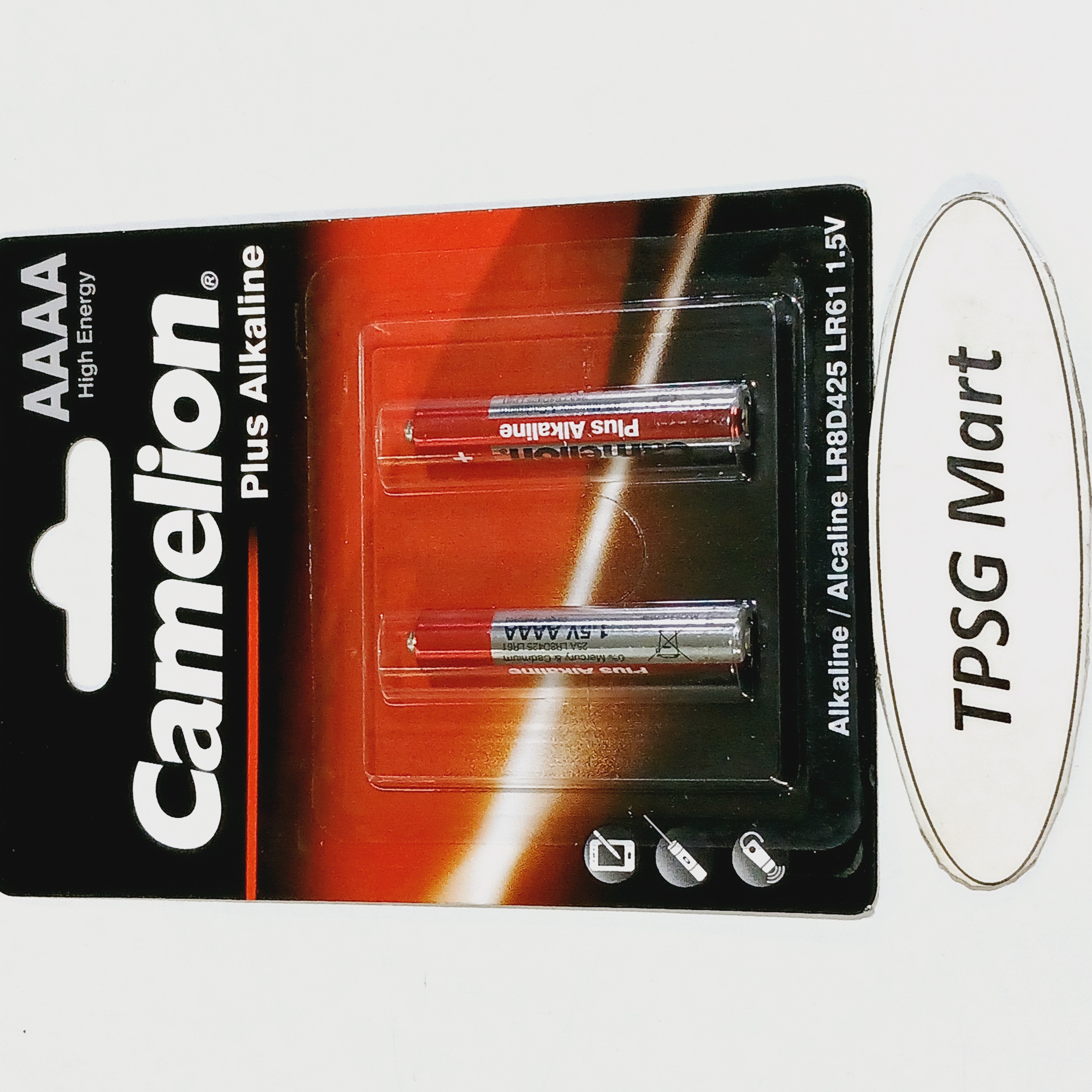 Pin AAAA 1.5V, LR61, 25A, MN2500, MX2500, E96, EN96, GP25A, LR8D425, 4061, K4A, AAAA / Vĩ 2 Viên