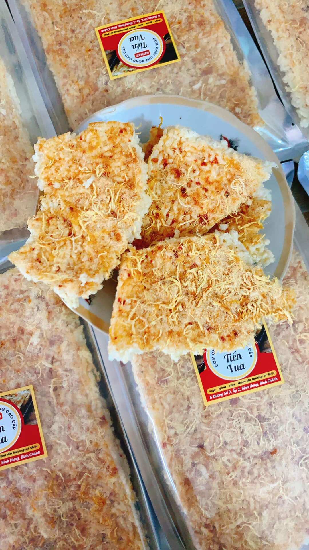 1 Bịch Cơm Cháy Siêu Chà Bông Tiến Vua 180g