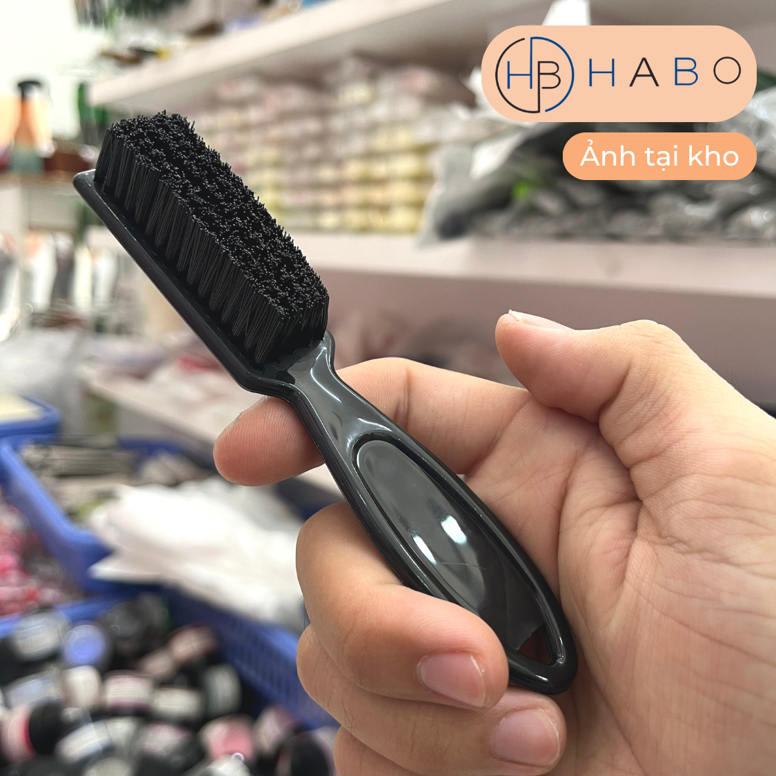 Lược phủi tóc, cọ phủi tóc, chổi phủi tóc chuyên Fade cho thợ tóc, barber shop