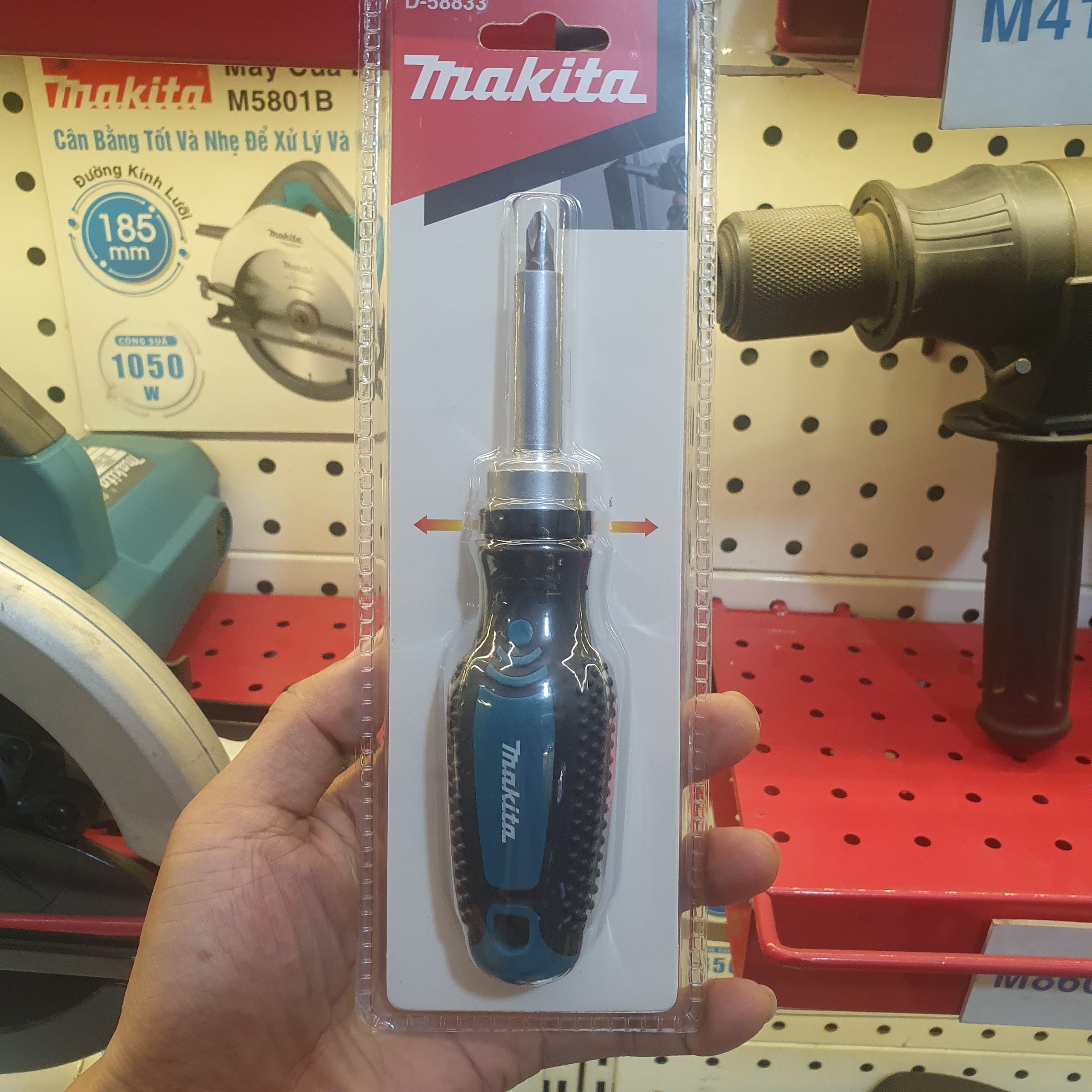 Tuốc nơ vít đa năng makita d-58833