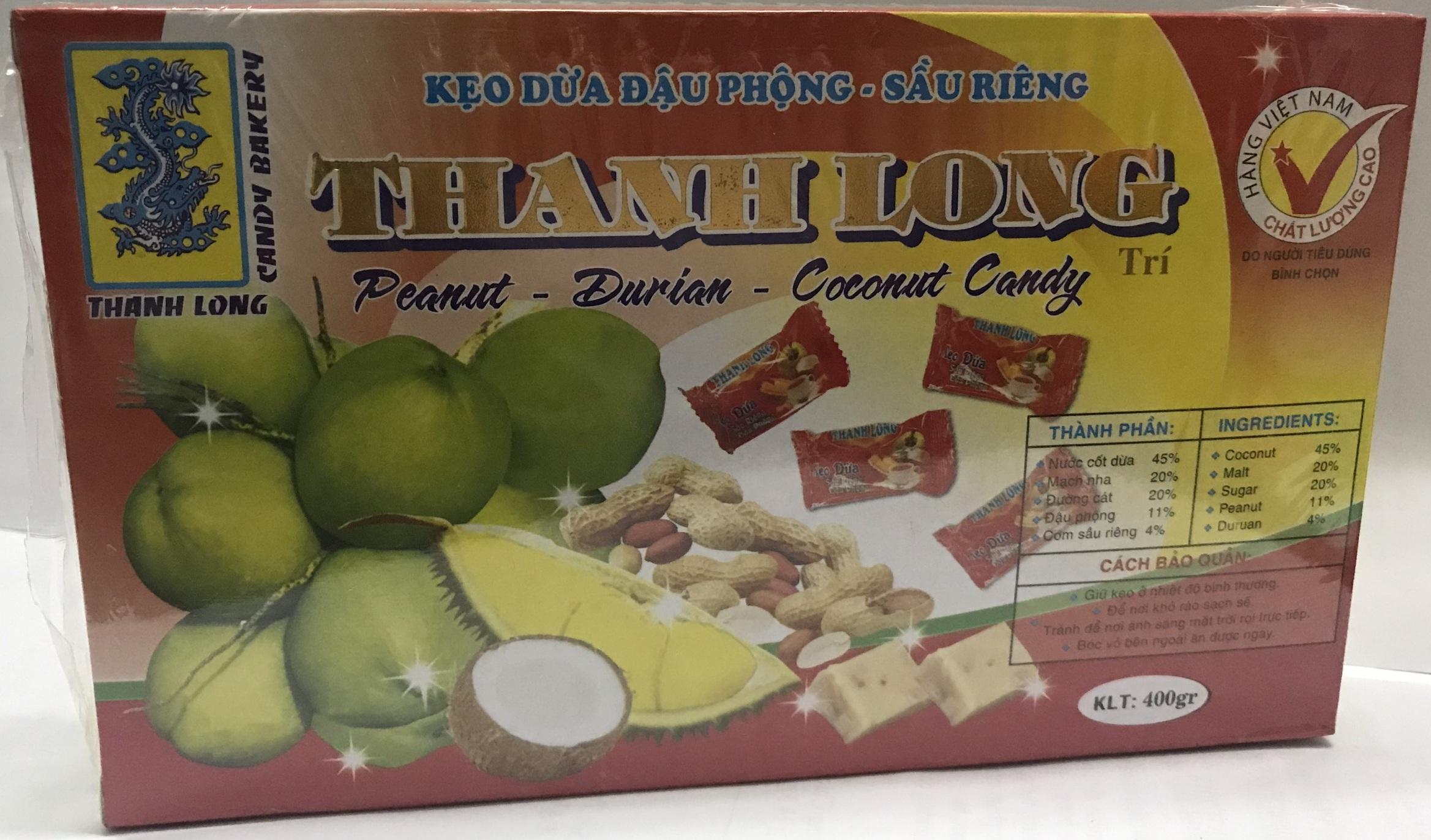 [HCM]COMBO 4 KẸO DỪA BẾN TRE 400g (LOẠI ĐẶC BIỆT)