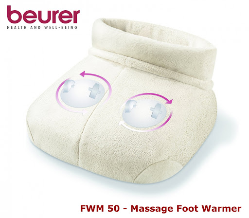 Ủng sưởi ấm chân và massage shiatsu beurer fwm50