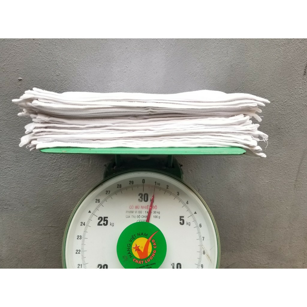 Khăn cân ký cotton để lau chùi (1kg)