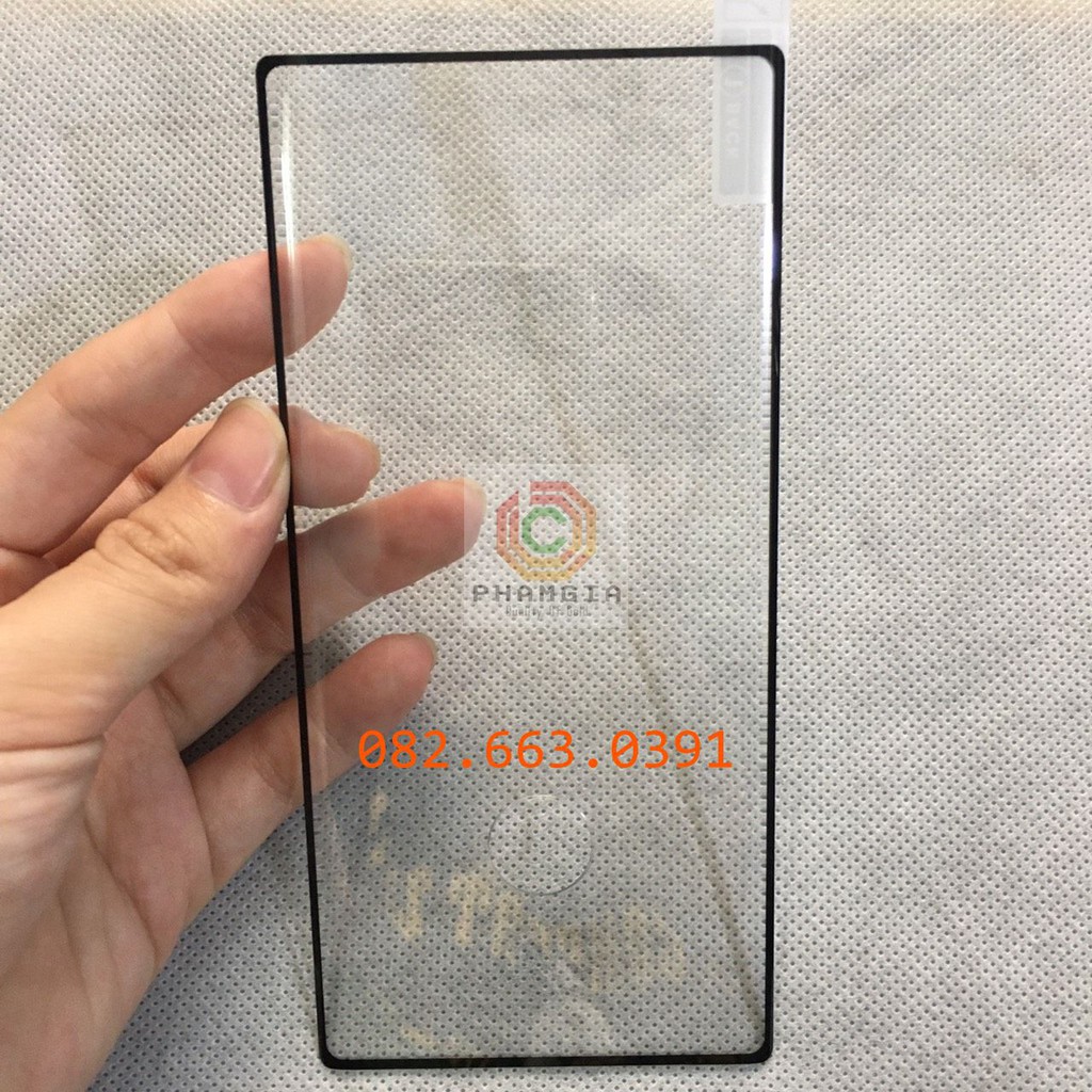 Kính cường lực samsung note 10/note 10+/note 10 lite full màn, full keo, không li ti