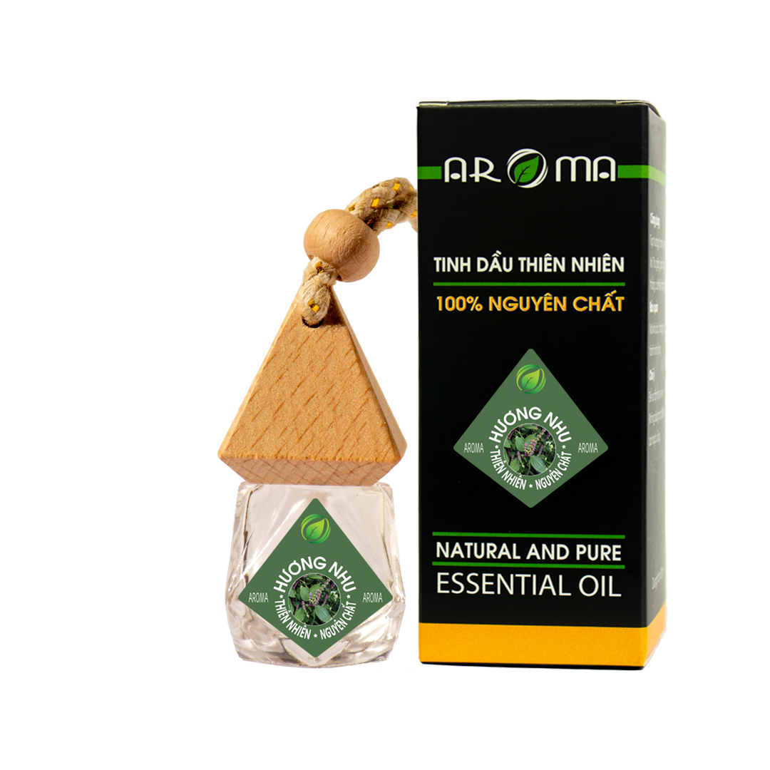 Tinh dầu AROMA tự khuếch tán treo xe ô tô, thơm phòng, tủ áo, tủ giày dép, khử mùi, chai kim cương