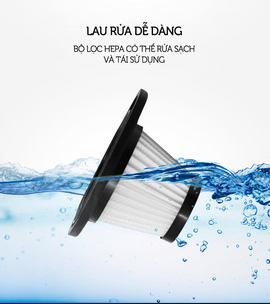 Máy hút bụi cầm tay không dây R-6053