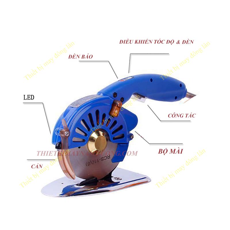 Máy cắt vải cầm tay RCS 100