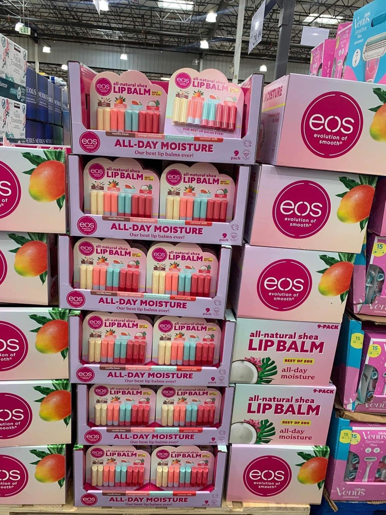 Son Dưỡng Môi Hữu Cơ EOS Lip Balm ( lẻ không hộp)
