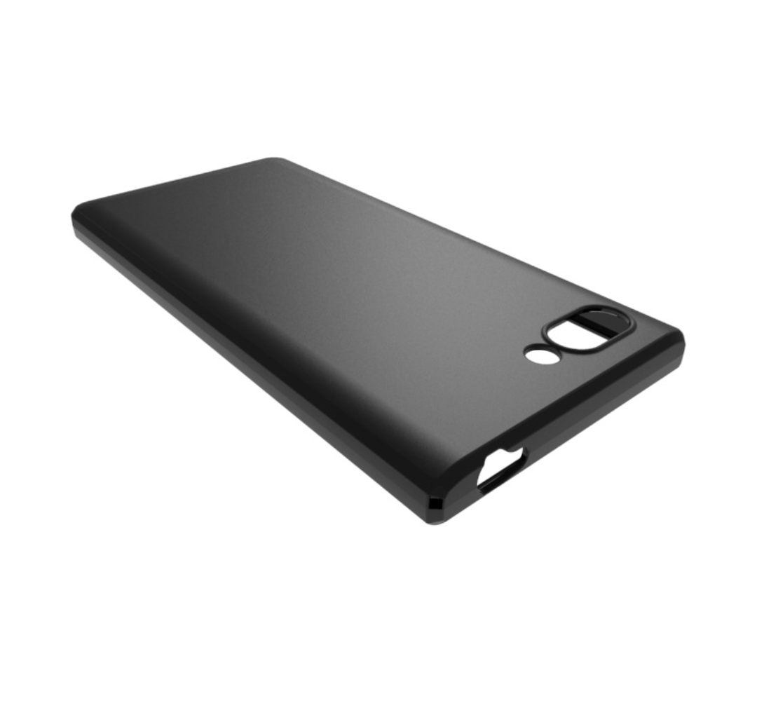 Ốp Lưng Blackberry Key2 Dẻo Màu Đen