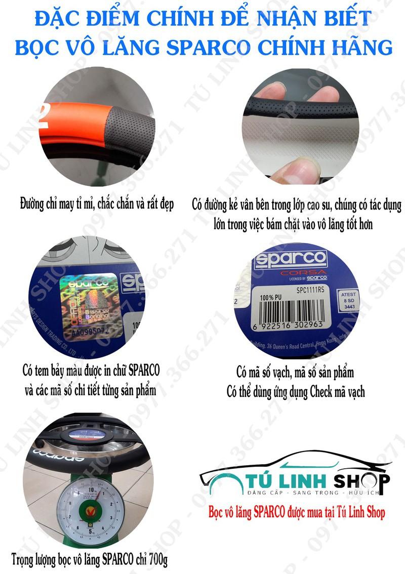 Bọc vô lăng SPARCO 1113BK chính hãng dành cho mọi dòng xe hơi và ô tô dễ dàng mang sử dụng và mang theo