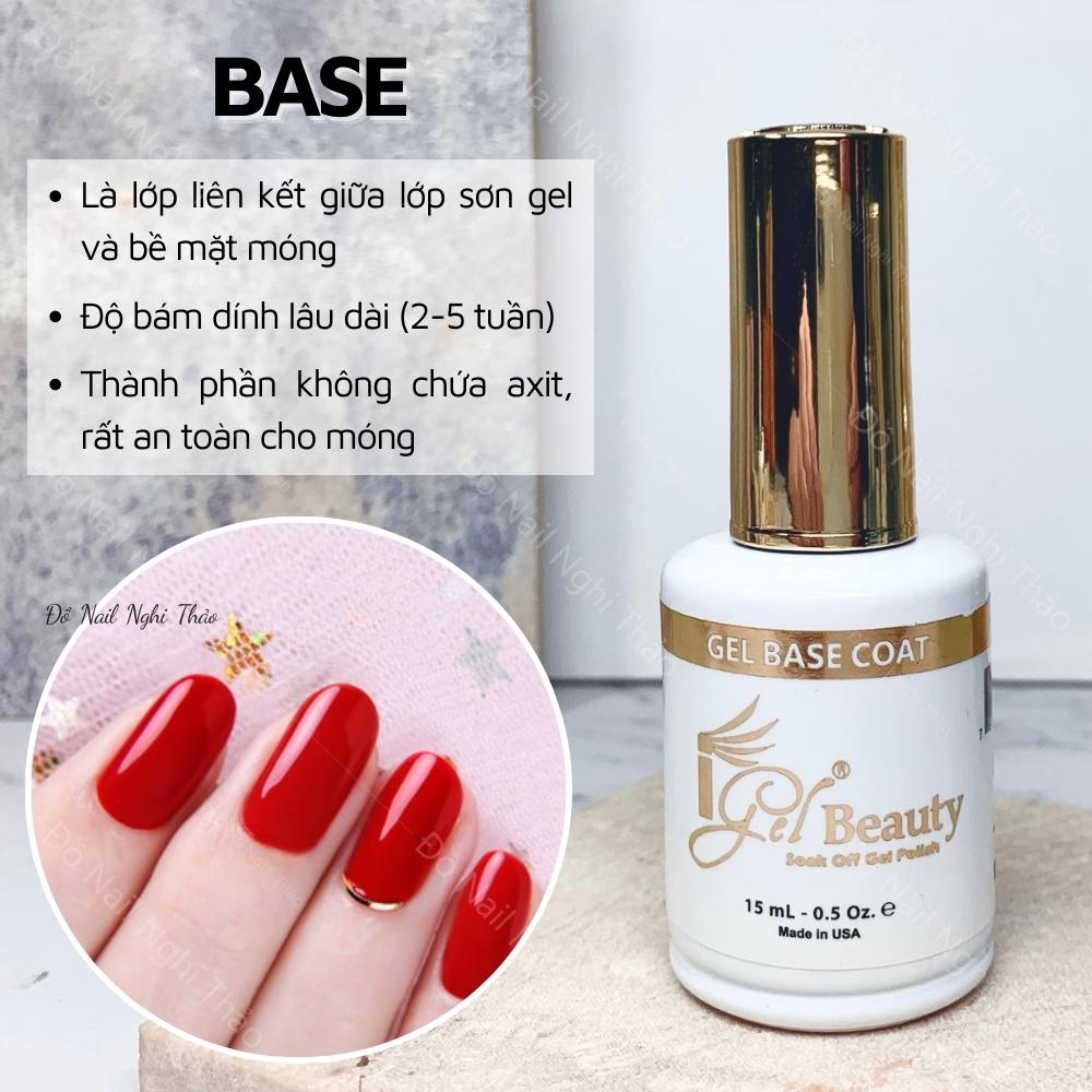 Base top IGEL chính hãng 15ml