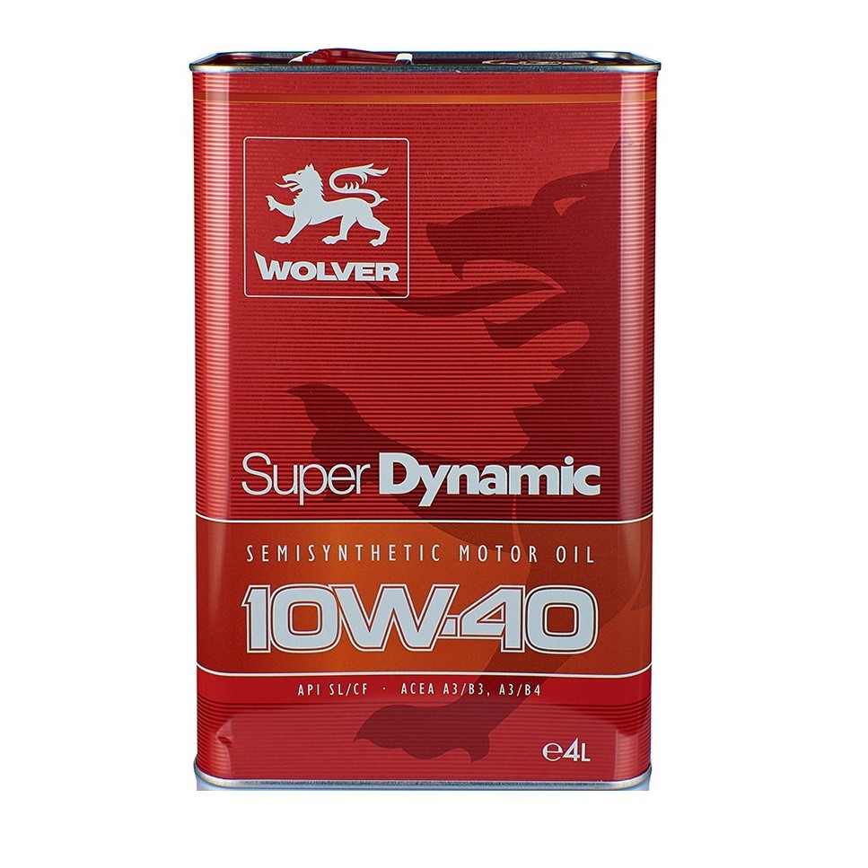 [HCM][Nhớt động cơ ô tô Đức] Wolver Super Dynamic 10W40 4L