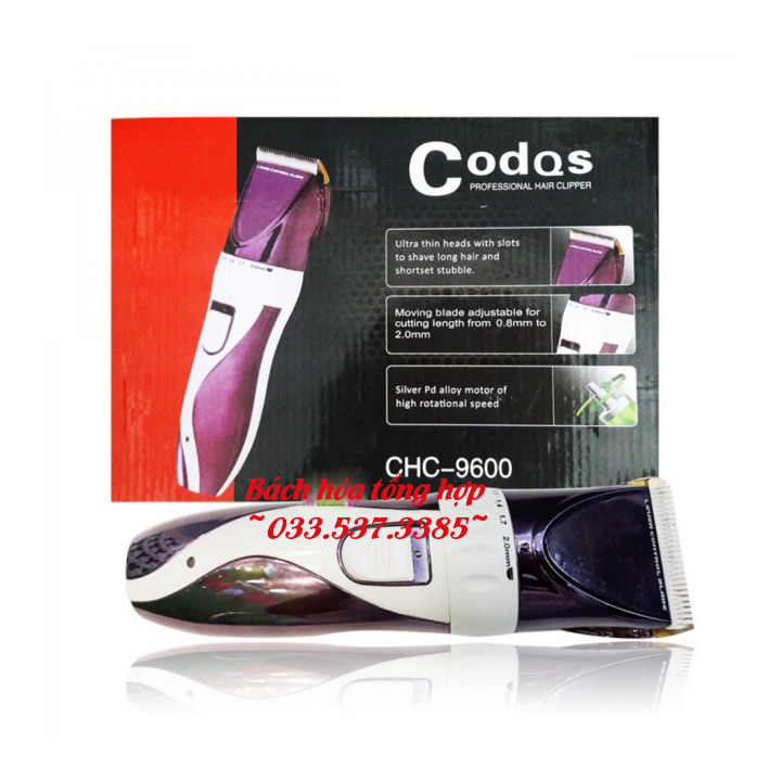 Tông đơ cắt tóc codos chc-9600