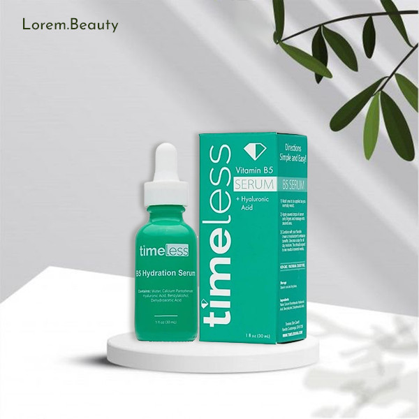 Serum timeless b5 tinh chất cấp ẩm, phục hồi da b5 hyaluronic acid 30ml