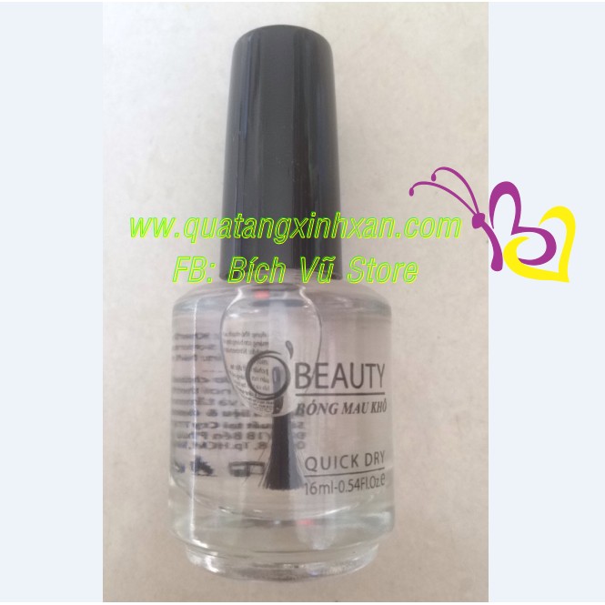 Sơn bóng Obeauty 16ml sản phẩm chất lượng đảm bảo an toàn sức khỏe người dùng vui lòng inbox để shop tư vấn thêm