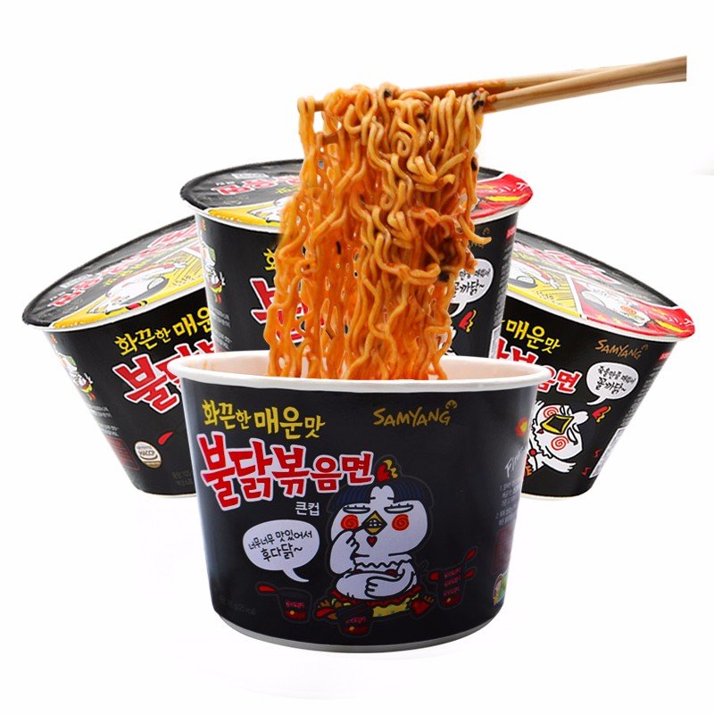 [HCM]Combo 8 Tô Mì gà cay khô Samyang 105g