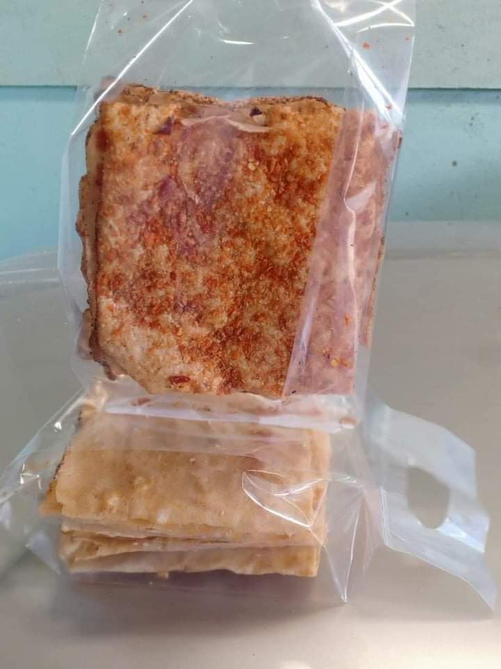 Bánh tráng sa tế kho bò( bịch vuông)