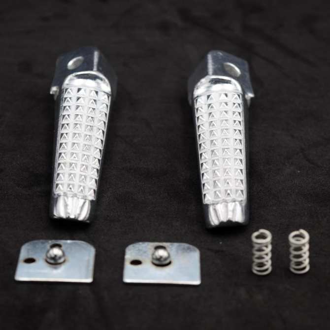 Cặp gác chân xe máy nhôm CNC
