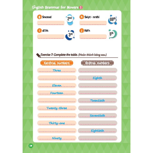 Sách - English grammar for Movers 1 (có đáp án)