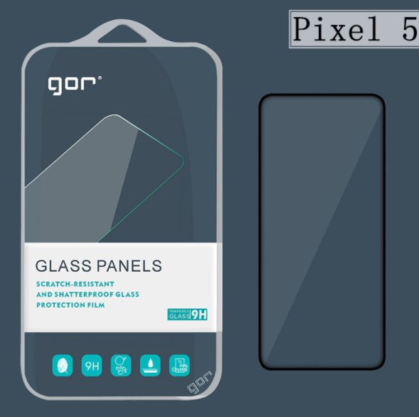 Bộ 2 kính cường lực Google Pixel 5 chính hãng Gor ( 2 kính) + tặng keo hở mép