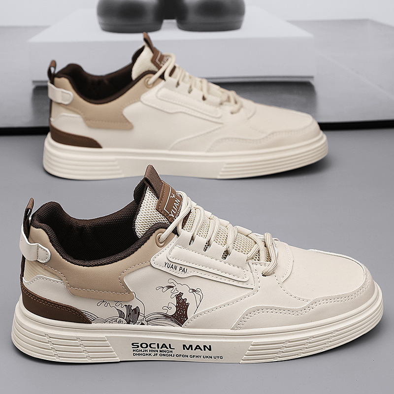 Giày Sneaker Nam, Giày Da Nam Thấp Cổ Da Lì - Mới Nhất 2023