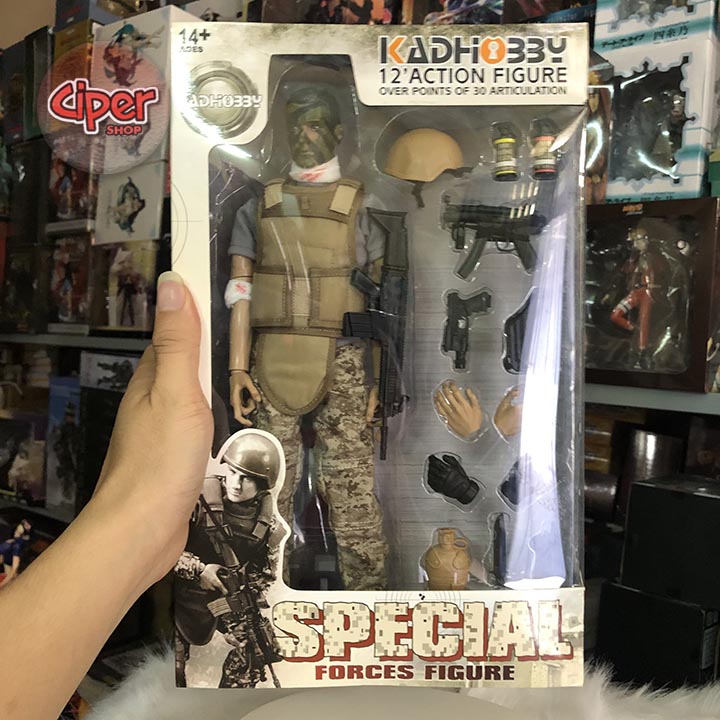 Mô hình lính 1/6 30cm - NB03 Wounded Soldiers - Action Figure